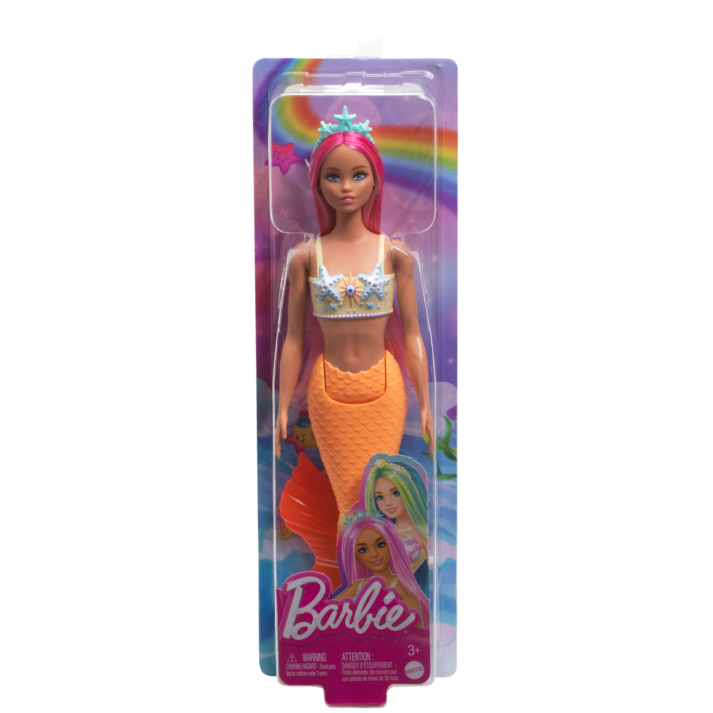 Barbie Fantas¨ªa Mu?eca Sirena Cabello Morado