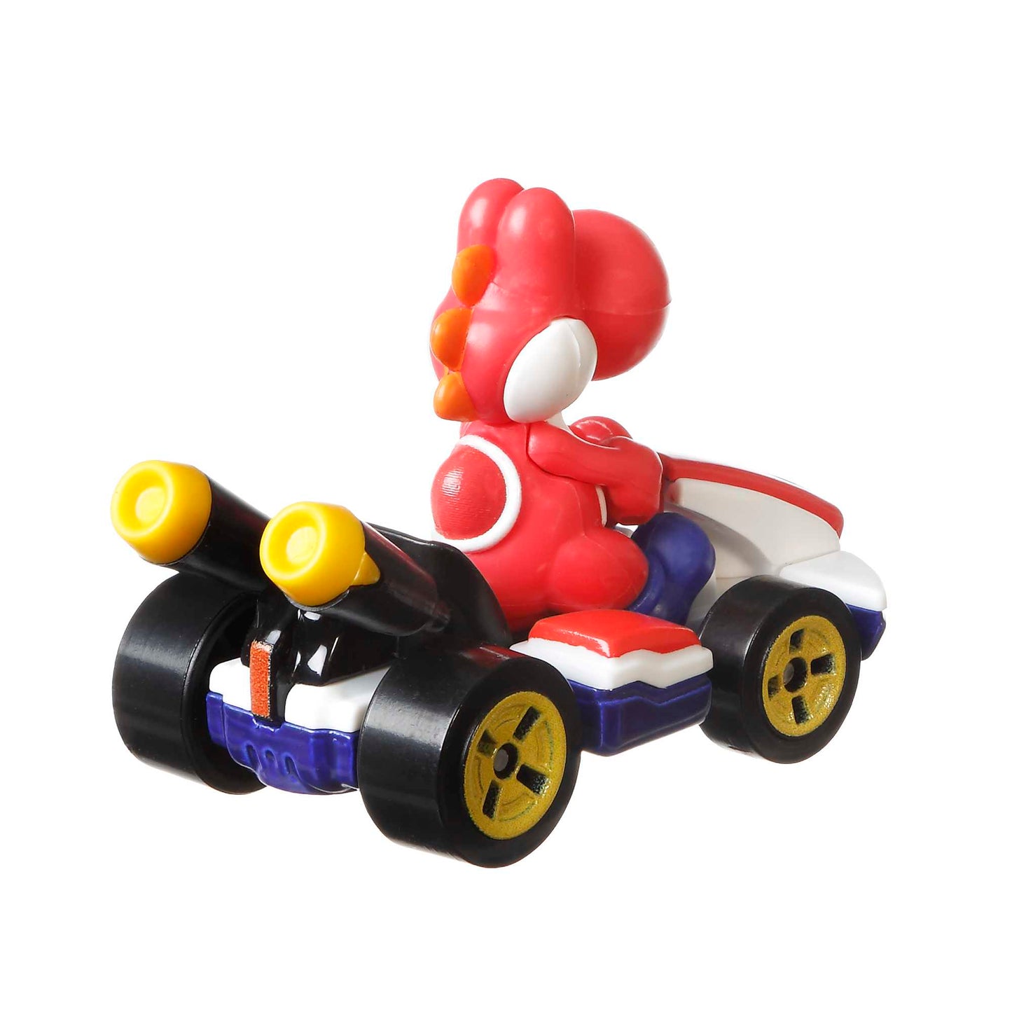 Hot Wheels Mario Kart Ve¨ªculo de Brinquedo Kart Padr?o Yoshi Vermelho