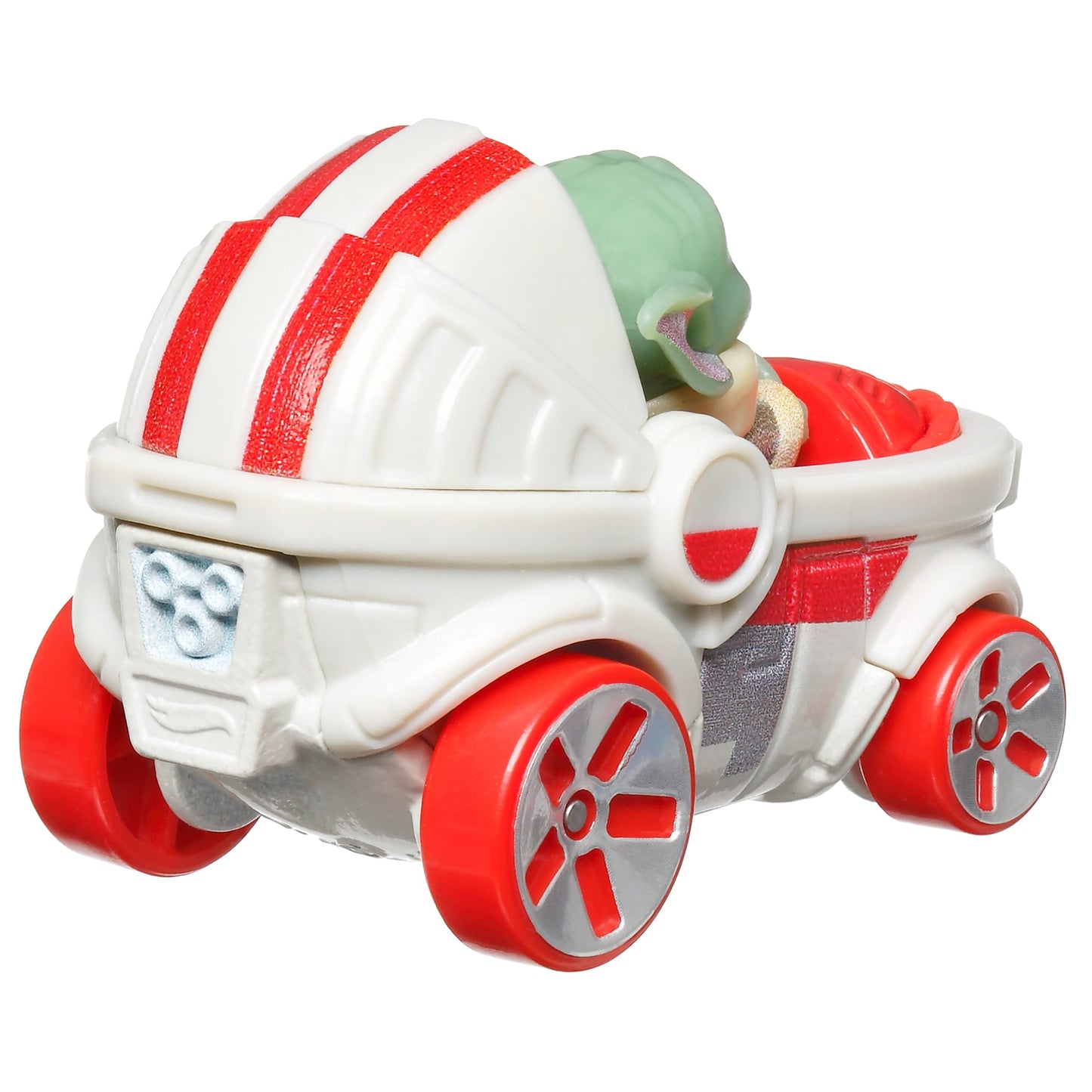 Hot Wheels RacerVerse Veh¨ªculo de Juguete Grogu en Pod