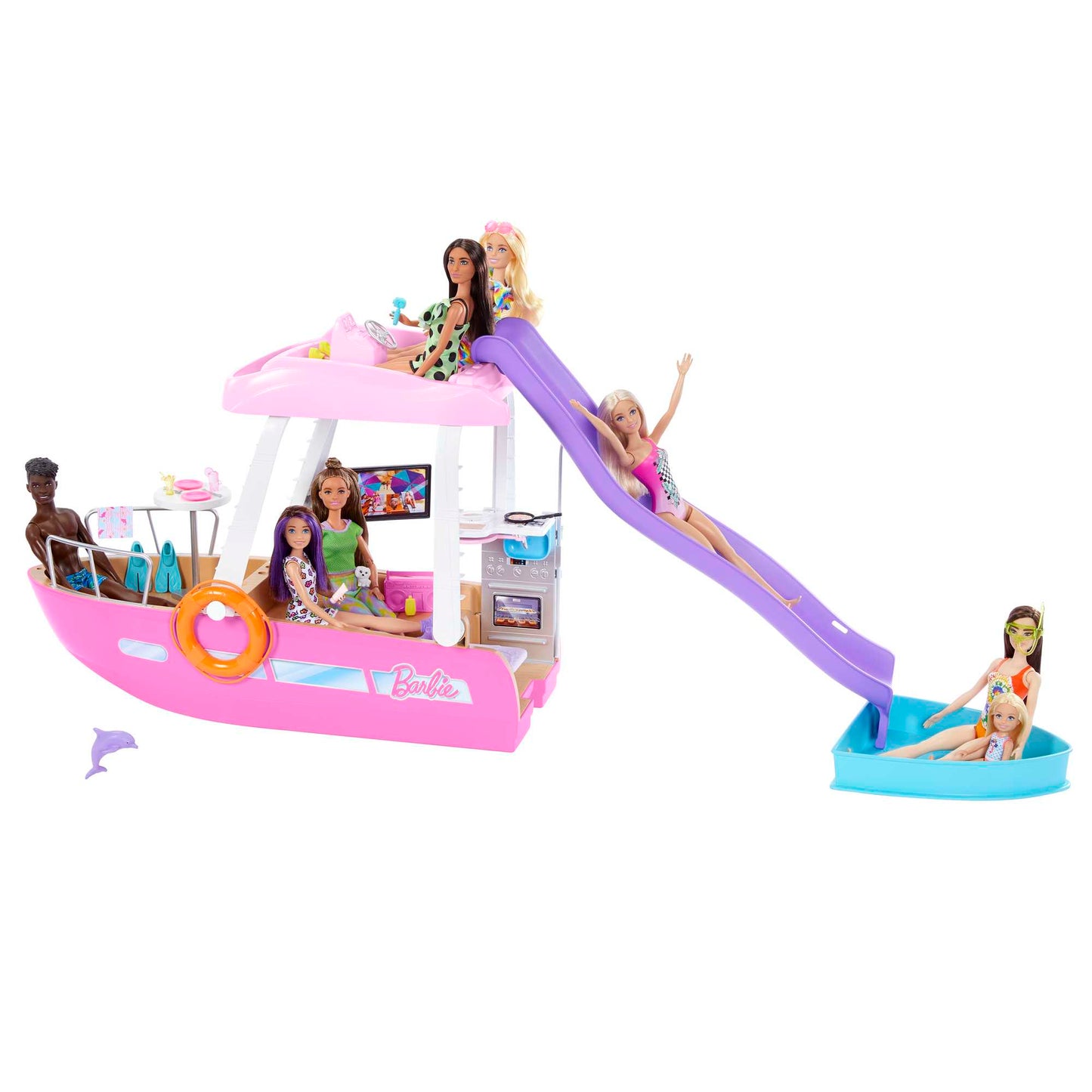 Barbie Set de Juego Yate de los Sue?os