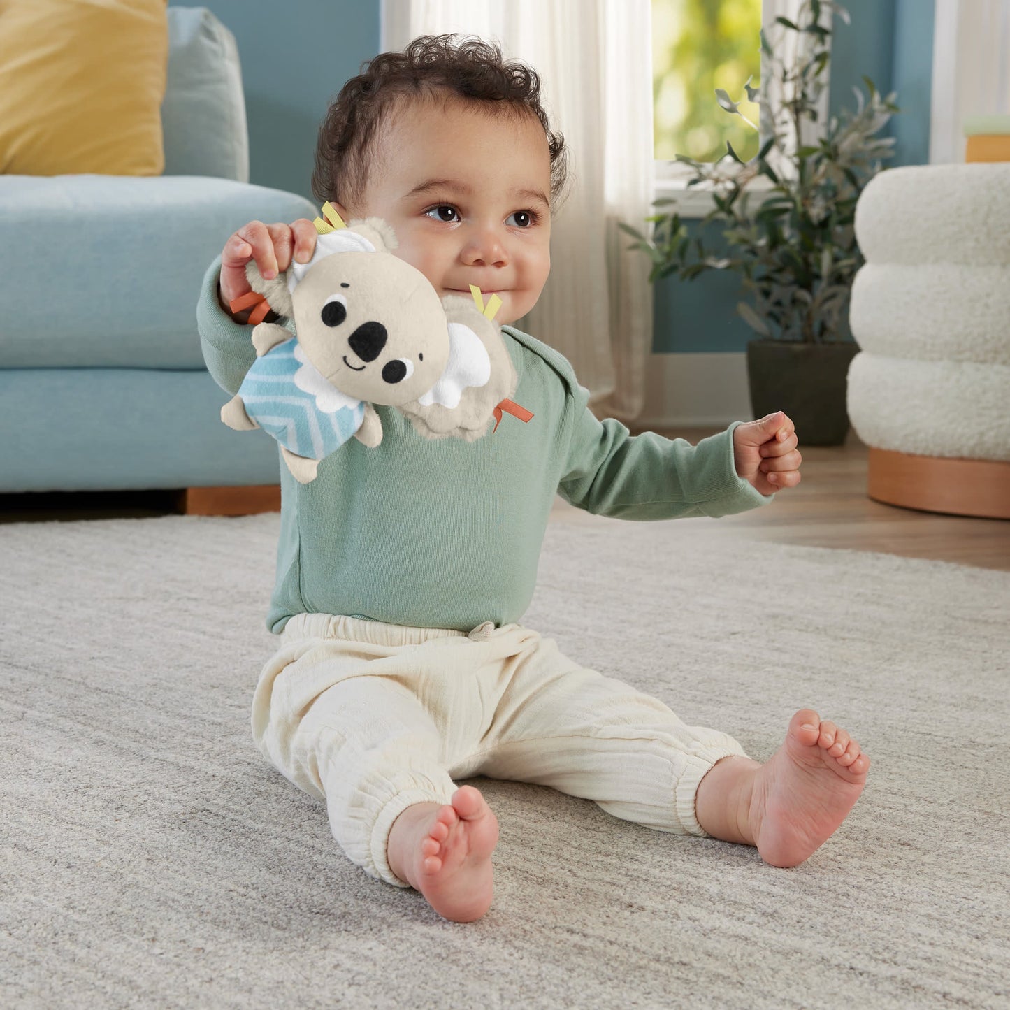 Fisher-Price  Mon Tapis D¡¯¨¦veil Sensimals, 6Jouets Sensoriels
