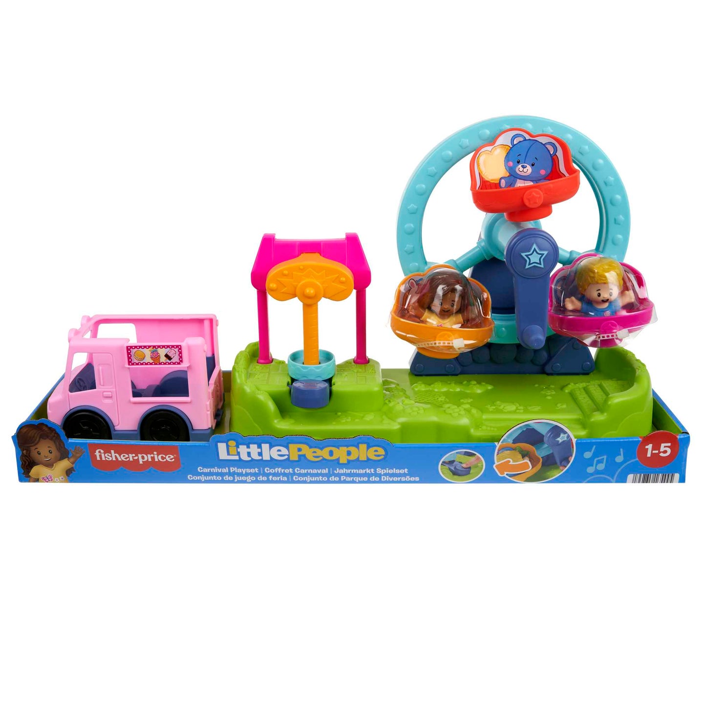 Fisher-Price  Little People  Coffret  F¨ºte Foraine, Grande Roue