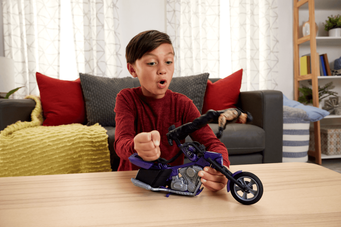 Wwe  Wrekkin¡¯  V¨¦hicule et Fig.  Boneyard Slamcycle et Undertaker