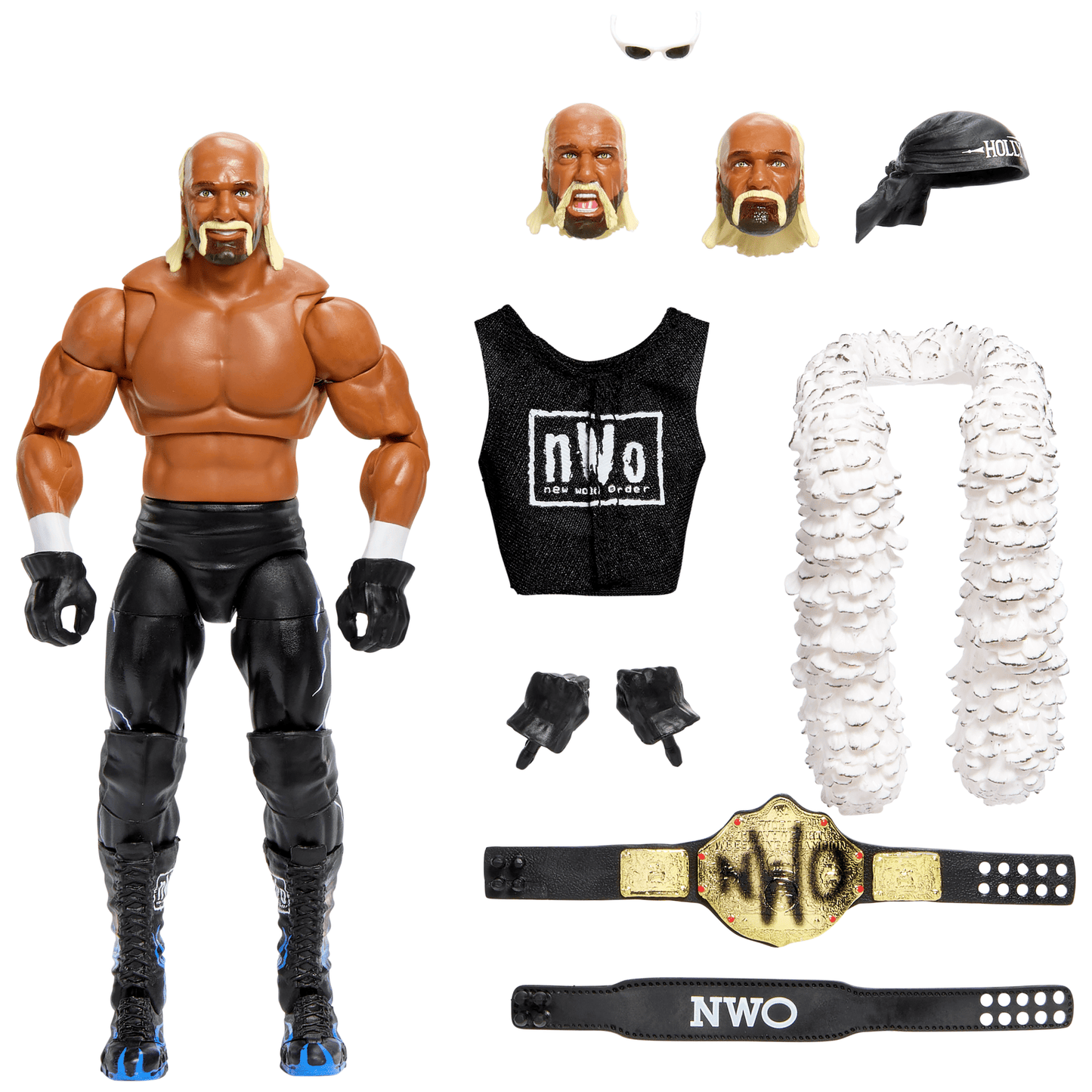 WWE Ultimate Edition ¡°Hollywood¡± Hulk Hogan Action Figure & Accessories Set, 6-Inch Collectible
