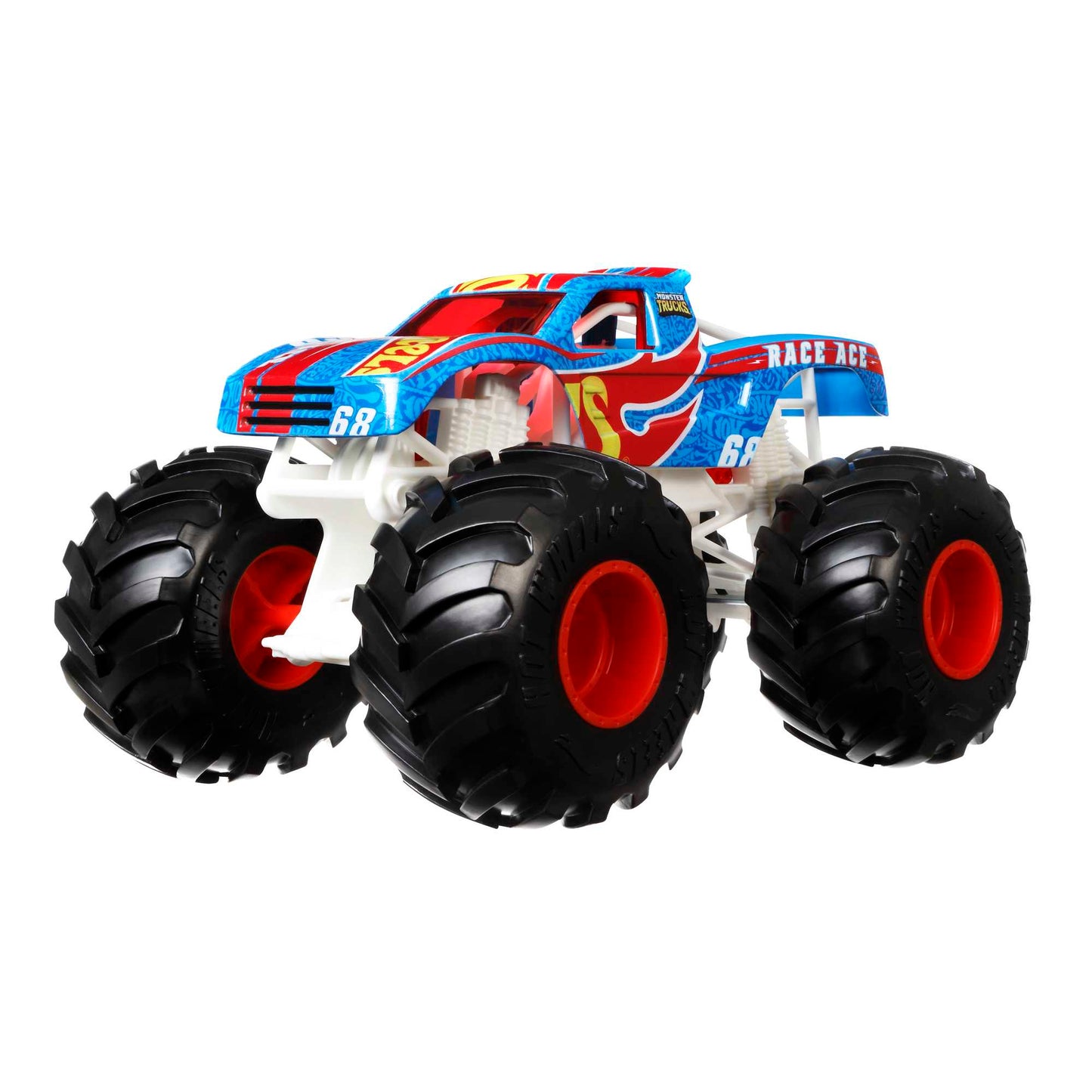 Hot Wheels Monster Trucks Veh¨ªculo de Juguete Race Ace Escala 1:24