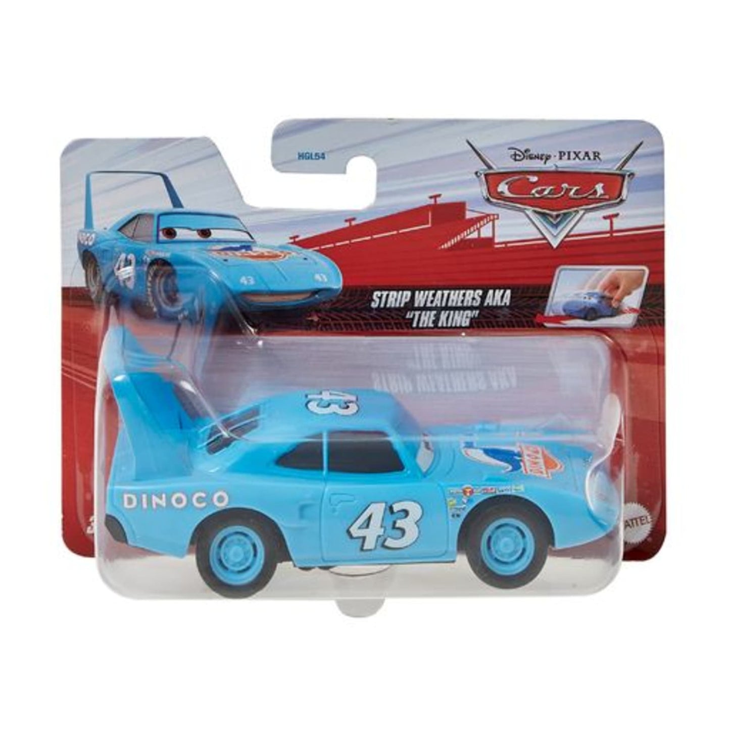 Carros da Disney e Pixar Pullback Ve¨ªculo de Brinquedo Rei