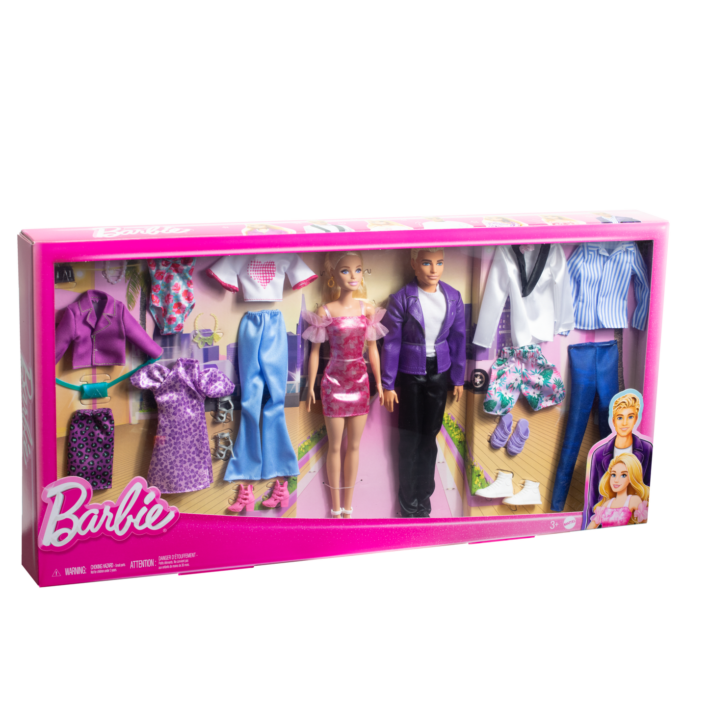 Barbie?-Poup¨¦es Barbie? et Ken? Avec Tenues et Accessoires
