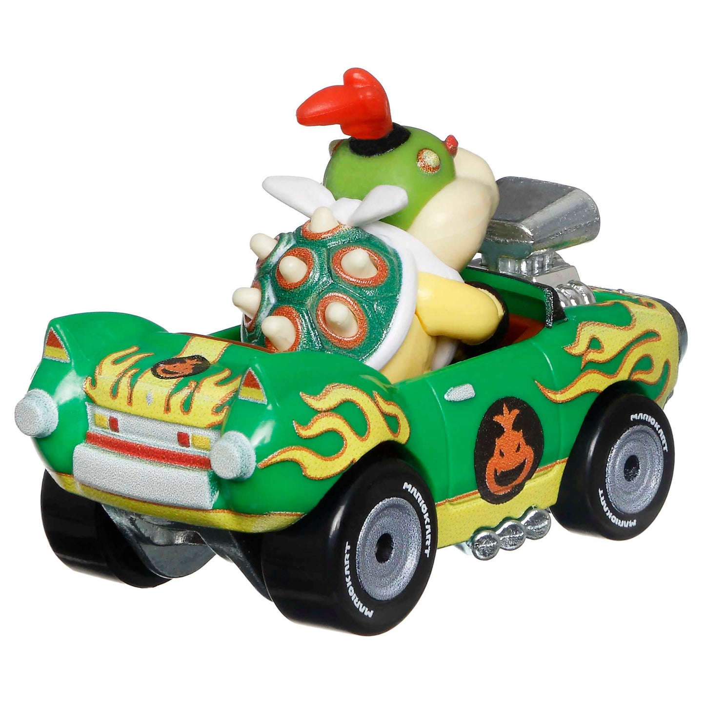 Hot Wheels Mario Kart Veh¨ªculo de Juguete Bowser Jr Flame Flyer