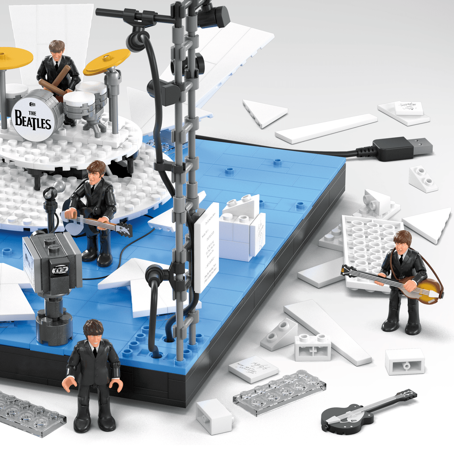 Mega The Beatles Coffret de Construction Avec Lumi¨¨res de Collection