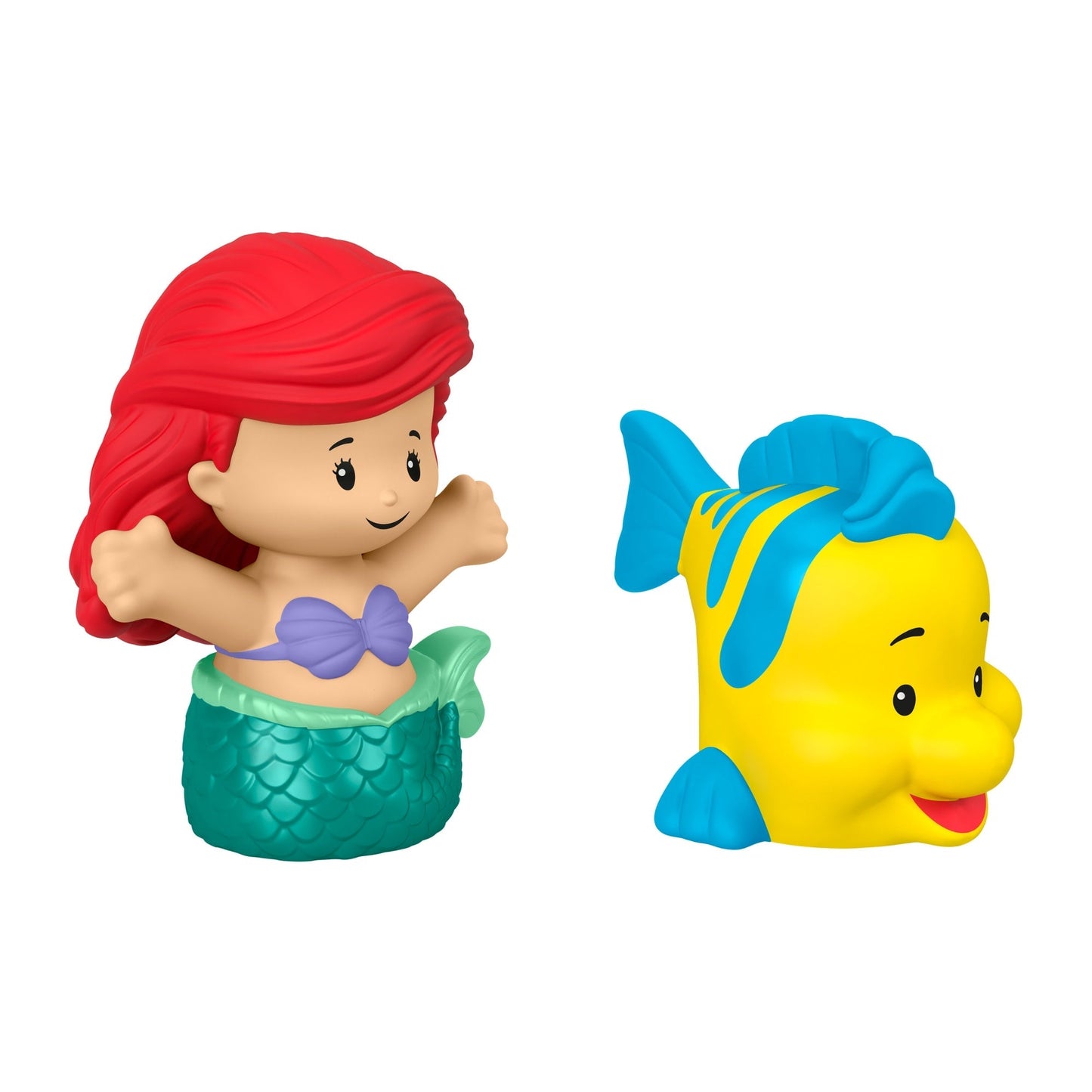 Little People Disney Princesa Juguete para Beb¨¦s Figuras de Ariel y Flounder
